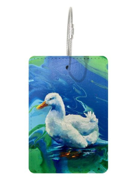 Duck Travel Tag