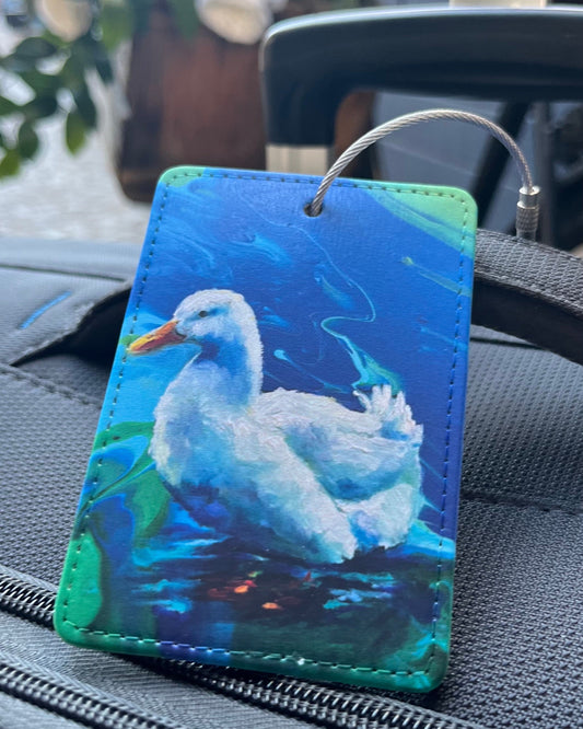 Duck Travel Tag